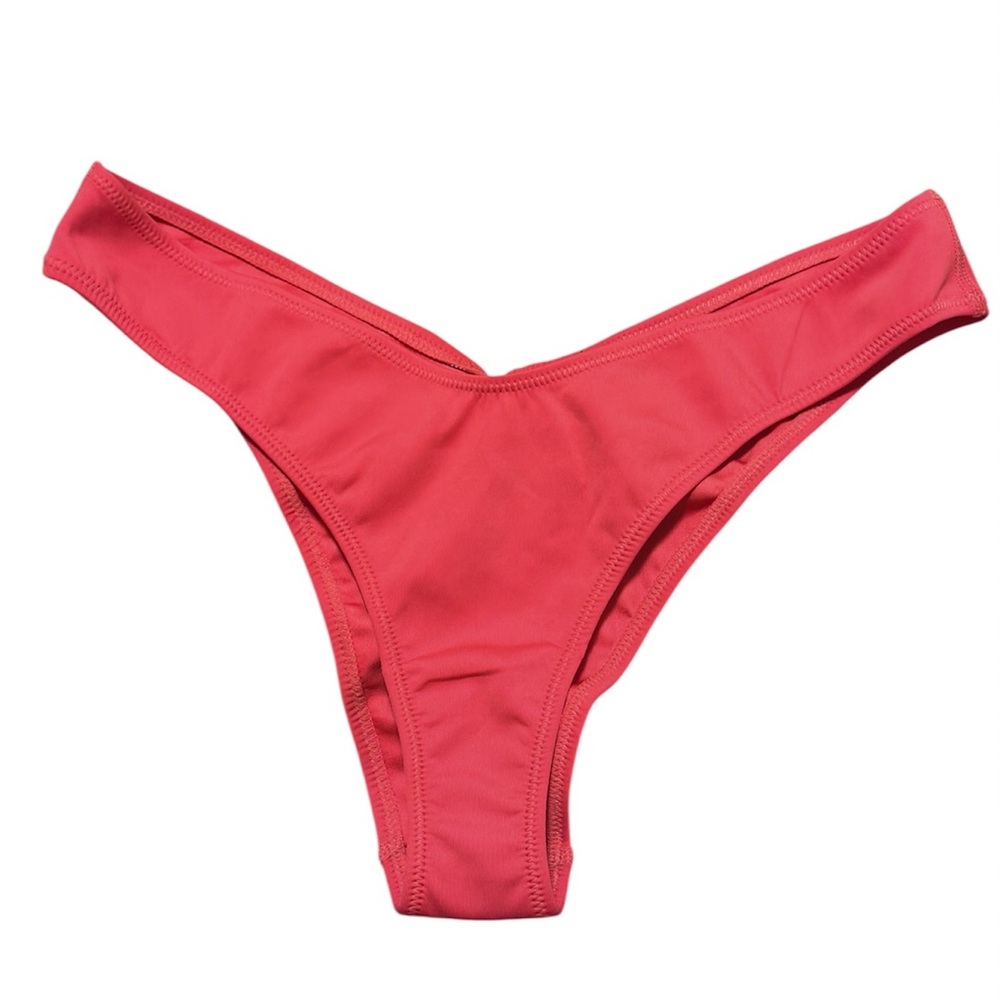 Kendall + Kylie Womens Bikini Bottom High Cut Cheeky Size M NWT